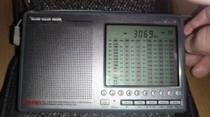 DEGEN DE1103. Что слышно вечером на хулиганском диапазоне 3 мгц.