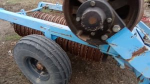 Кольчато-зубчатый каток КЗК-6 производство Уманьферммаш экспресс-обзор от Константина Сорокина