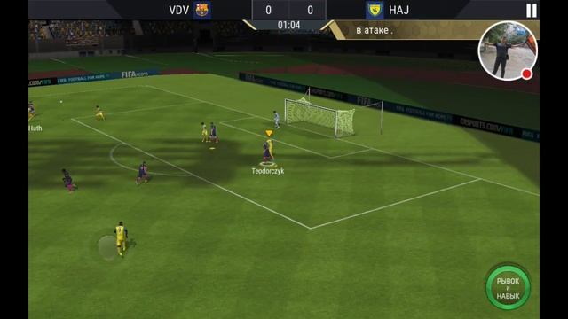 Стрим игры FIFA Mobile. 1 час :-