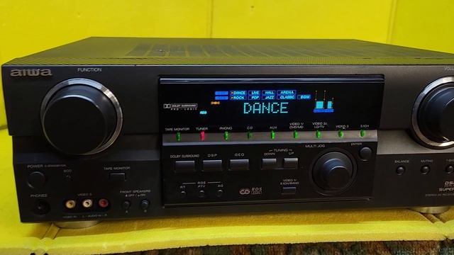 Aiwa AV-D35 DSP RDS con ingresso PHONO HI FI STEREO RECEIVER смотреть онлайн