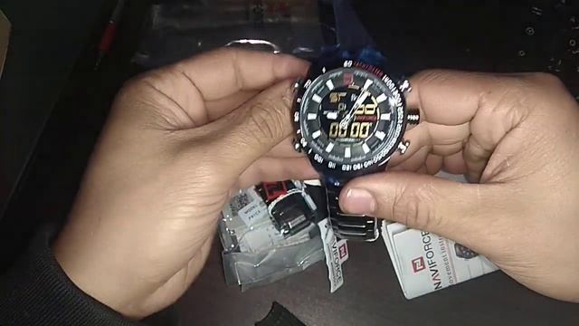 NAVIFORCE 9093 Business Men watch unboxing the best price смотреть онлайн
