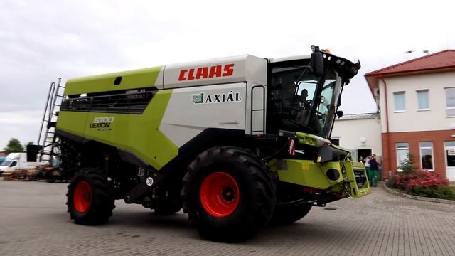Kézér Farm Kft 2020 CLAAS Lexion 6700 megérkezése смотреть онлайн