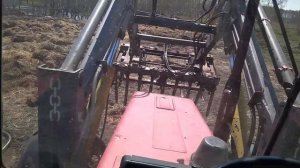 Вывоз навоза на МТЗ-82.1