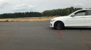 BMW e92 M3 vs F20 140i - rolling from 60 Makowice