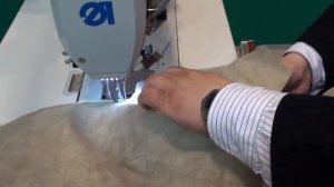 Втачивание толстого канта на машине Durkopp Adler 867