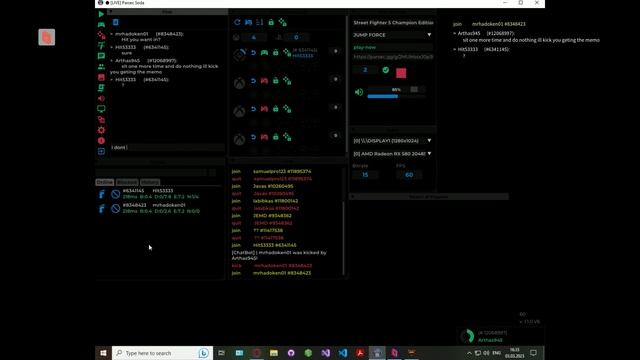 Street Fighter 5 Champion Edition Parsec PL1 Arthas985 vs PL2 Hit53333