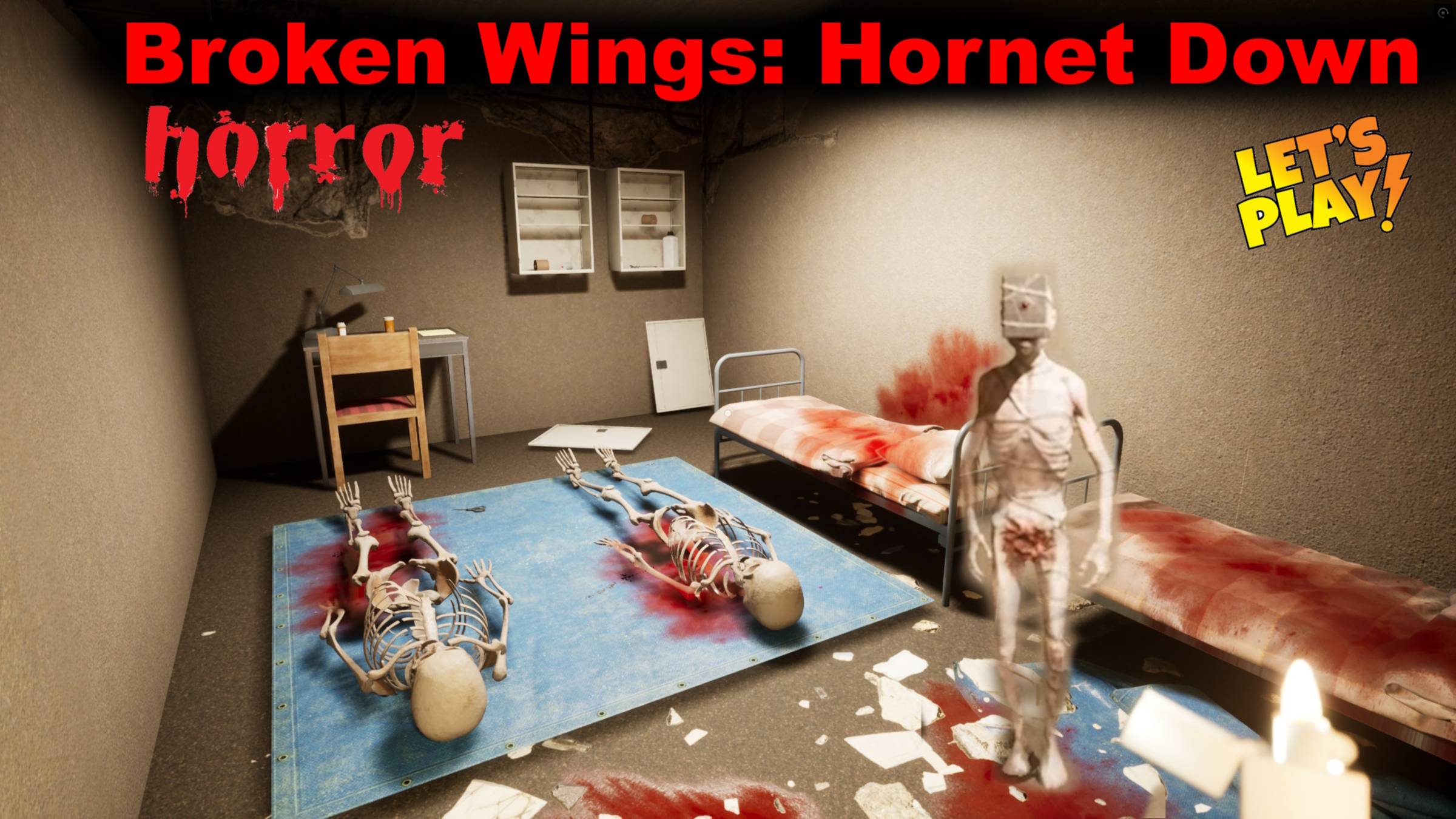 Broken Wings: Hornet Down ✅Хоррор в бункере Афганистана/Полное прохождение ✅Релиз 3 февр.2025