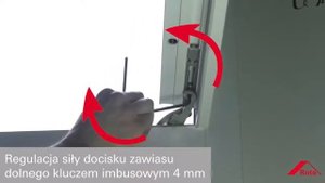 Регулировка  Roto NT Designo