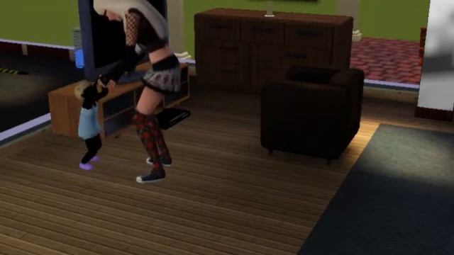 Blonde Reaper Toddler learning to walk :sims 3: смотреть онлайн