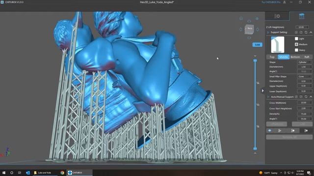 How to Add Supports in ChiTuBox - Part VI - Chapter 2 - Final Supports, Time-Lapse, & Glamour Shots смотреть онлайн