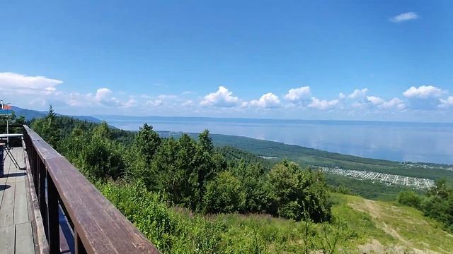 смотровая на высоте 900м, горнолыжка в Байкальске смотреть онлайн