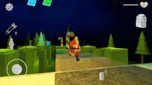 Новогодняя игра в Кальмара // Grandpa and Granny 3