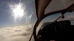 Мрачное осеннее питерское небо