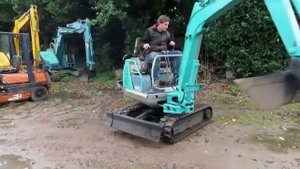 Kobelco minigraafmachine type SK013