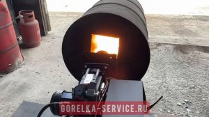 Горелка на отработанном масле, мощность 500 кВт.