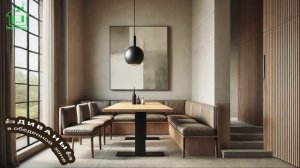 Диваны в интерьере обеденной зоны 🛋️ (35)