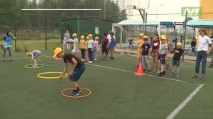 Веселые старты во дворе