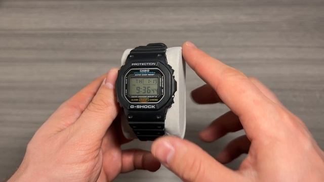 Casio G Shock DW5600E - User Review смотреть онлайн