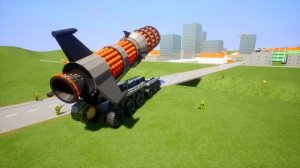 ЯДЕРНАЯ БОЕГОЛОВКА VS БОЕВОЙ ТИТАН 999LVL VS ЛЕГО СИТИ! ЯДЕРНАЯ РАКЕТА В BRICK R