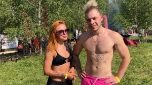 Казачка Тур в бане-палатке Морж. Обсуждаем баню-инсталляцию.