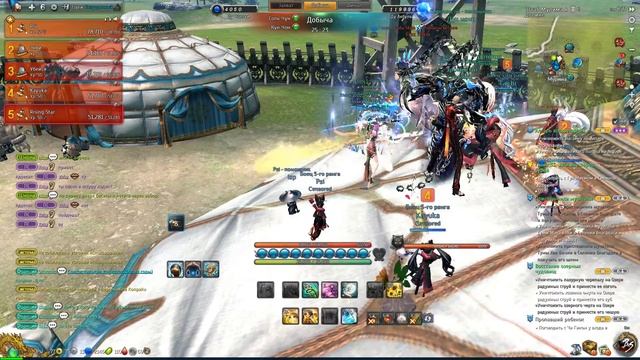 [RU] Фармим Пэк Ячон гильдией - Blade and Soul смотреть онлайн