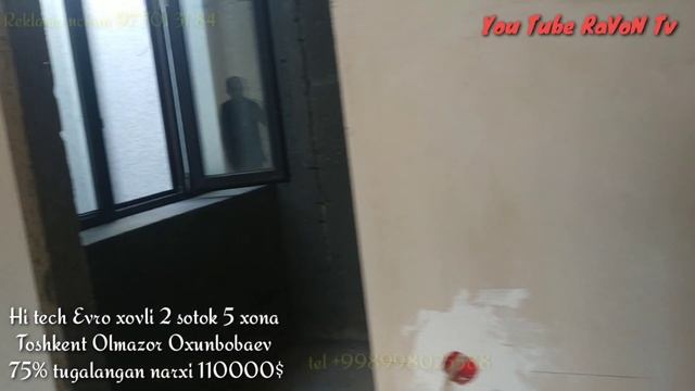 Hi tech Евро Участка Олмазор тумани Охунбобаев 2 соток 5 хона нархи 110000$ смотреть онлайн