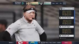 Madden NFL 21 - Raiders Dynasty Wk 2 vs Saints