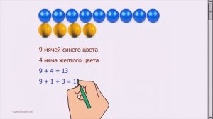 Математика 2 класс Состав числа 13