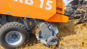 Прессование соломы пресс-подборщиком RB15/2000NW