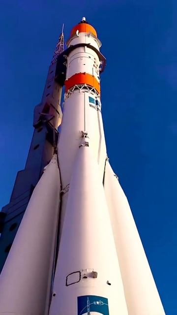 Soyuz space rocket at the museum #Shorts смотреть онлайн