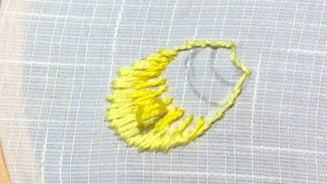 Long and Short Stitch | Hand embroidery Stitches | Embroidery Tutorial | vb Arts смотреть онлайн