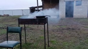 жарим ряпушку на костре! #ряпушка #тюмень #дом #семья #дочь #рыба #мангал #дальнобой