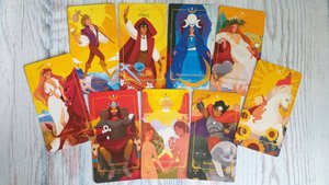 ОБЗОР мультяшной колоды "ТАРО НОВОГО ВРЕМЕНИ" 🤩🤩🤩