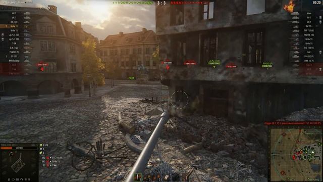 WorldOfTanks GRILLE 15 - 7.500 ДАМАГА!!! смотреть онлайн