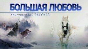 📗 "Большая любовь" ~ РАССКАЗ Христианский ~ 🟢  АУДИОРАССКАЗ