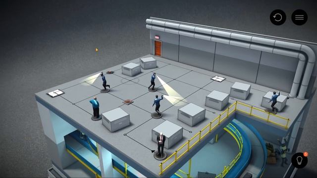 Прохождение Шестого уровня | Hitman Go