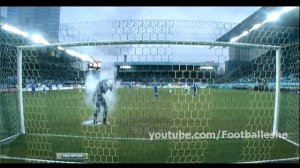 Фаны Зенита бросили в лицо Шунину горящую петарду