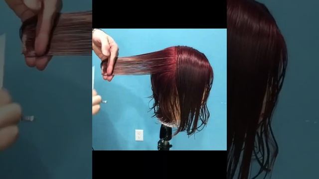 LOB Haircut with graduation -BobLob -Step by Step Lob Haircut Tutorial with Rob Burgio