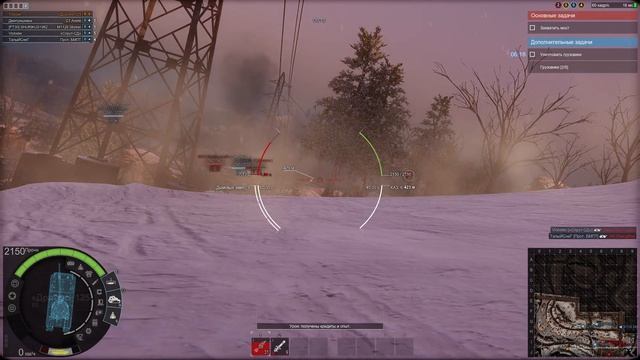 Armored Warfare: Проект Армата. Прогулки в ПВЕ. смотреть онлайн