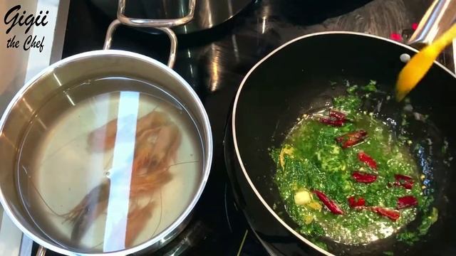 Spicy Garlic Shrimp Spaghetti 👨🍳 مكرونة بالثوم والجمبري والفلفل الحار علي الطريقة الايطالية смотреть онлайн