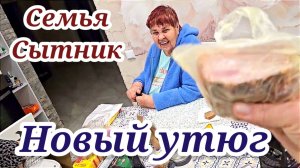 Семья Сытник- Купили новый утюг!