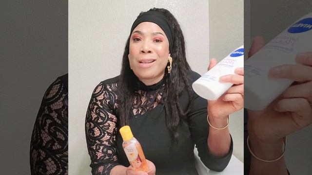 HOW TO USE PAW PAW LOTION AND NIVEA SENSITIVE AND RADIANT FOR TWO SHADES LIGHTER.