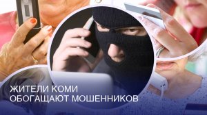 Жители Коми обогащают мошенников