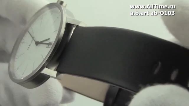 Мужские наручные швейцарские часы a.b.art ab-O103 смотреть онлайн