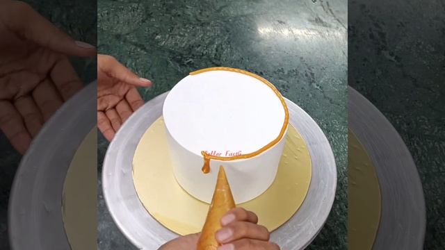 Customized Birthday Cake With Flowers And Ferrero Rocher And Kisses #shorts смотреть онлайн