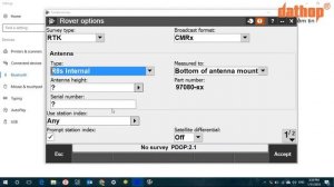 Hướng dẫn kết nối thiết bị định vị vệ tinh Trimble R8S với Radio ngoài bằng phần mềm Trimble Access