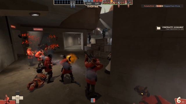 Honouring Rick May (soldier voice actor) with a 21 gun salute in TF2 смотреть онлайн