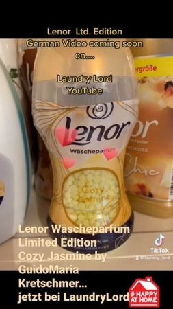 Lenor Wäscheparfüm Cozy Jasmine by Guido Kretschmer German Video teaser