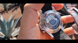 RELOJ TISSOT AUTOMATICO CRONOGRAFO MODELO T106427 A ,CAJA ACERO 45m.