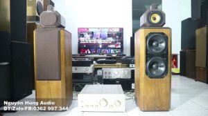 phối ghép 2 siêu phẩm B&W 802 SERIES 80 với DENON PMA S10 III,chất âm tuyệt sắc giai nhân